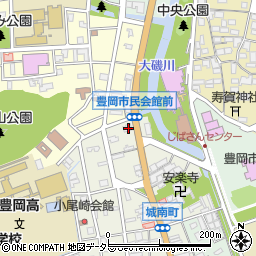 兵庫県豊岡市城南町3-6周辺の地図