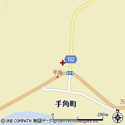島根県松江市手角町116-1周辺の地図