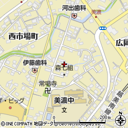 岐阜県美濃市2894周辺の地図