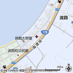京都府宮津市波路2248周辺の地図
