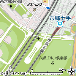 多摩川緑地トイレ１周辺の地図
