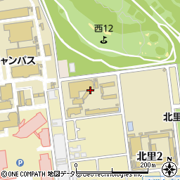 神奈川県相模原市南区北里2丁目周辺の地図