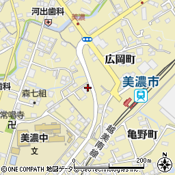 岐阜県美濃市2881-66周辺の地図