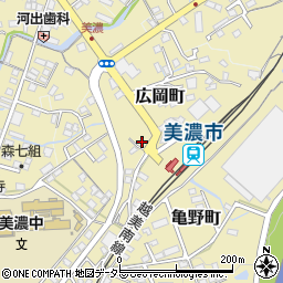 岐阜県美濃市2940-23周辺の地図