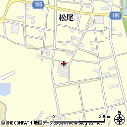 岐阜県山県市松尾67周辺の地図