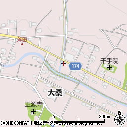 岐阜県山県市大桑2308-6周辺の地図