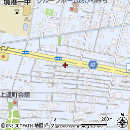 鳥取県境港市上道町337周辺の地図