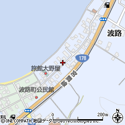 京都府宮津市波路2243-1周辺の地図