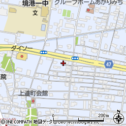 鳥取県境港市上道町439周辺の地図