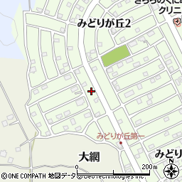 千葉県大網白里市みどりが丘2丁目9周辺の地図