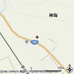 岐阜県本巣市神海570-2周辺の地図