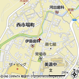 岐阜県美濃市2722-5周辺の地図