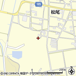 岐阜県山県市松尾68周辺の地図
