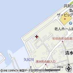 鳥取県境港市清水町861周辺の地図