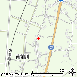 福井県三方上中郡若狭町南前川37-1周辺の地図