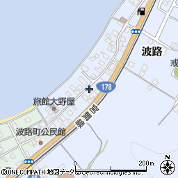 京都府宮津市波路2257周辺の地図