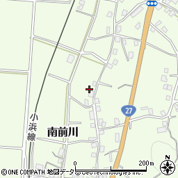 福井県三方上中郡若狭町南前川30周辺の地図