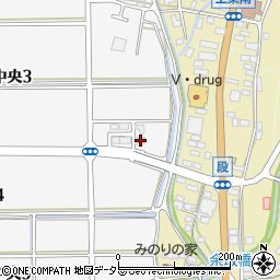 岐阜県美濃市中央3丁目46周辺の地図