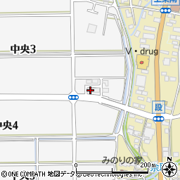 岐阜県美濃市中央3丁目49周辺の地図