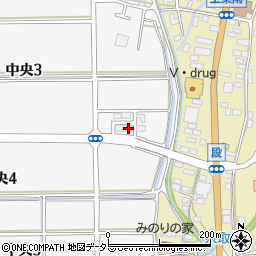 岐阜県美濃市中央3丁目48周辺の地図