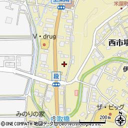岐阜県美濃市113周辺の地図