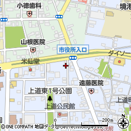 鳥取県境港市上道町3152周辺の地図