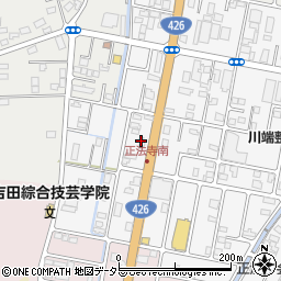 株式会社白バラドライ　正法寺店周辺の地図