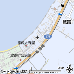 京都府宮津市波路2250周辺の地図