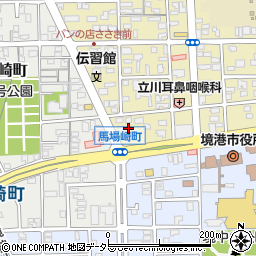 鳥取県境港市湊町223-1周辺の地図