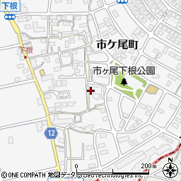 神奈川県横浜市青葉区市ケ尾町377周辺の地図