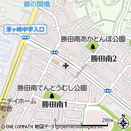 神奈川県横浜市都筑区勝田南1丁目2周辺の地図