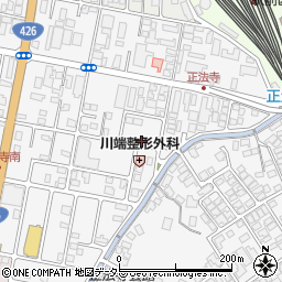 兵庫県豊岡市正法寺周辺の地図