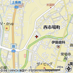 岐阜県美濃市2702周辺の地図