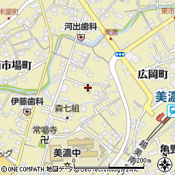 岐阜県美濃市千畝町2909周辺の地図