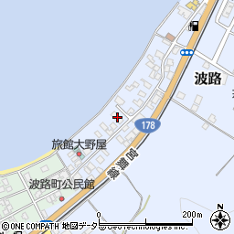 京都府宮津市波路2252周辺の地図