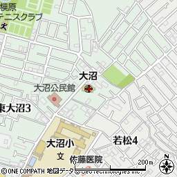 相模原市立大沼保育園周辺の地図