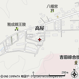 兵庫県豊岡市高屋328-1周辺の地図