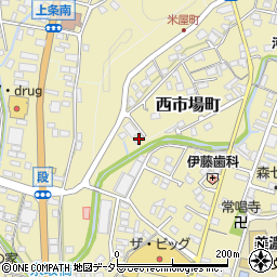 岐阜県美濃市2698周辺の地図