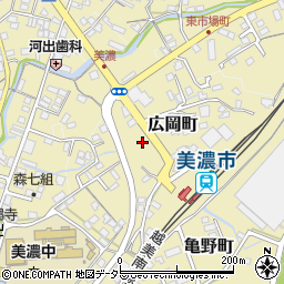 岐阜県美濃市2940-7周辺の地図