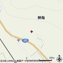 岐阜県本巣市神海582-3周辺の地図