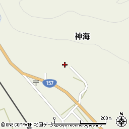 岐阜県本巣市神海582周辺の地図