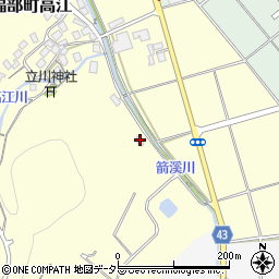鳥取県鳥取市福部町高江71周辺の地図