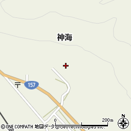 岐阜県本巣市神海1348周辺の地図