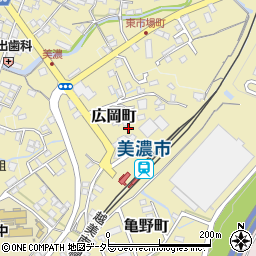 岐阜県美濃市2942周辺の地図