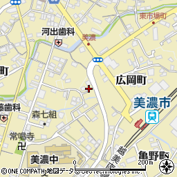 岐阜県美濃市2905周辺の地図