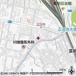 兵庫県豊岡市正法寺563-1周辺の地図