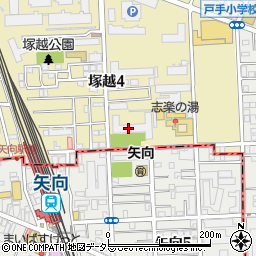 日商岩井川崎塚越マンション周辺の地図