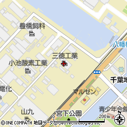 三徳工業株式会社千葉工場周辺の地図