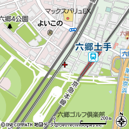 東京都大田区仲六郷4丁目25周辺の地図