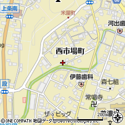 岐阜県美濃市千畝町2717周辺の地図
